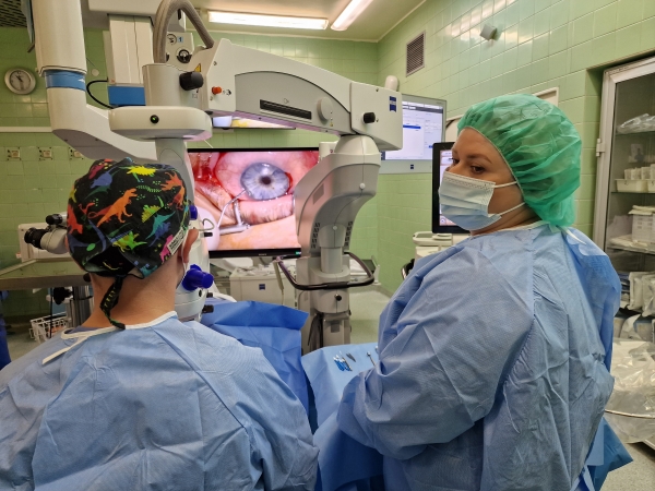 Jedyny taki zabieg na Śląsku w wykonaniu Okulistów z Uniwersyteckiego Centrum Klinicznego w Katowicach