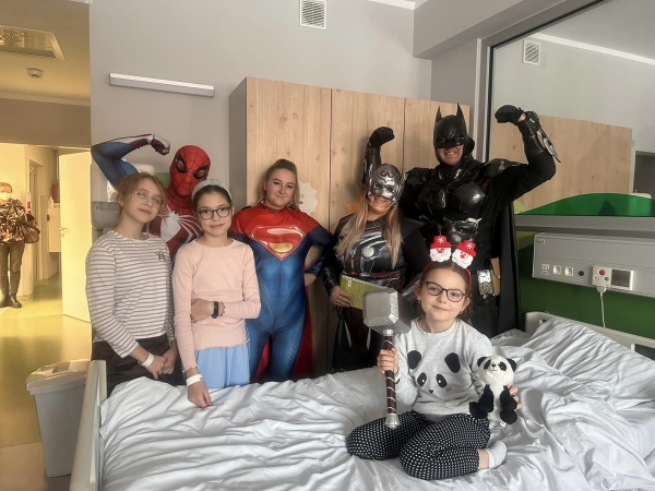 Niezwykli goście na Oddziale Okulistyki Dziecięcej