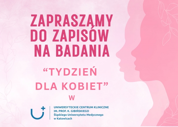 Tydzień dla Kobiet - Badania Ginekologiczne dla Pań