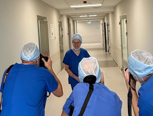 prof. Marie-Jose Tassignon z drugą wizytą w naszym szpitalu