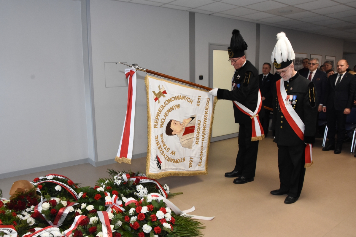 złożenie hołdu ofiarom pacyfikacji kwk Wujek