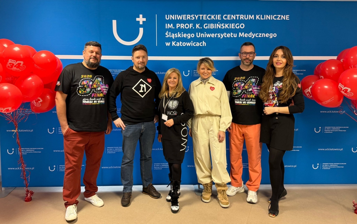 Dyrekcja wraz z przedstawicielami miasta Katowice