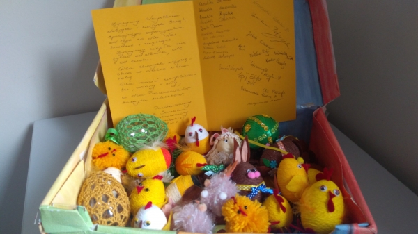 Na Oddział Onkologii Klinicznej trafiły świąteczne upominki z Sanoka!