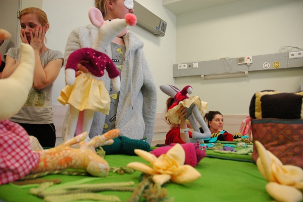 Myszka Soniulinda i Króliczka Matilda odwiedziły najmłodszych pacjentów naszego Szpitala!