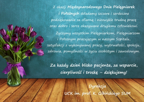 Międzynarodowy Dzień Pielęgniarek i Położnych!