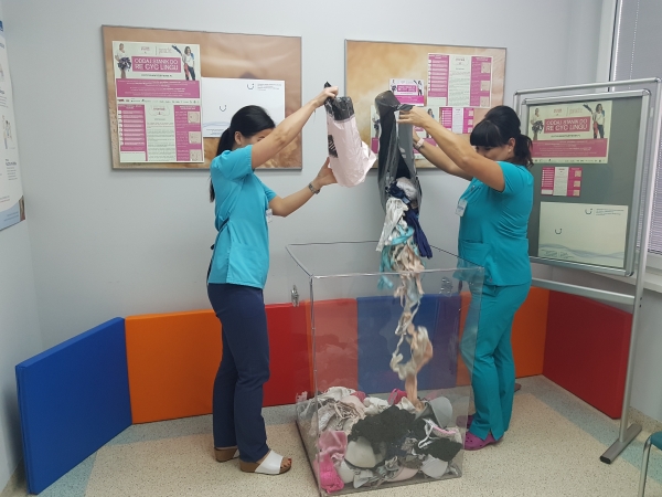 Ponad 1300 biustonoszy z UCK trafiło do RE(CYC)LINGU!