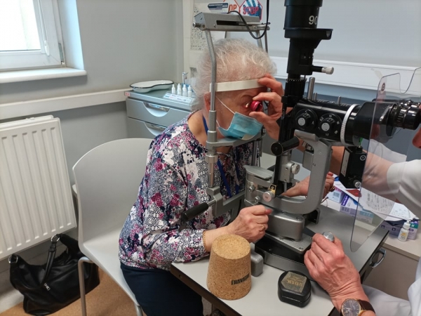 Członkowie Polskiego Związku Niewidomych z Iławy gościli na Ceglanej